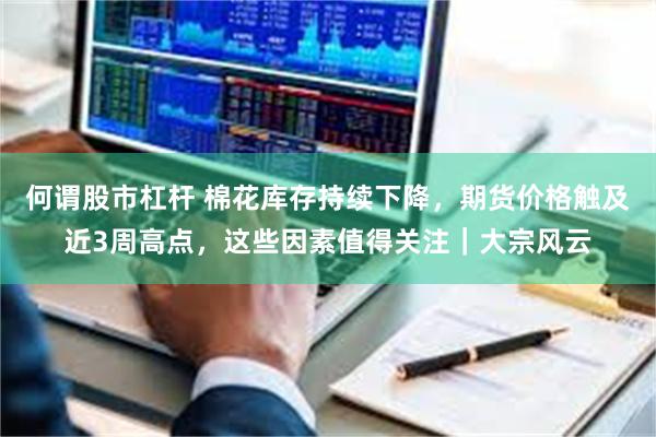 何谓股市杠杆 棉花库存持续下降，期货价格触及近3周高点，这些因素值得关注｜大宗风云